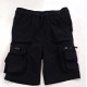 G@P Black Cargo Short Pants