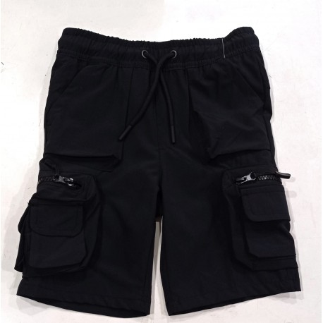 G@P Black Cargo Short Pants
