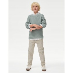 M@rk & Spenc3r Cream Chinos Pants