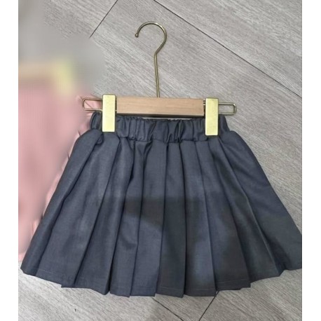 Grey Pleated Skort