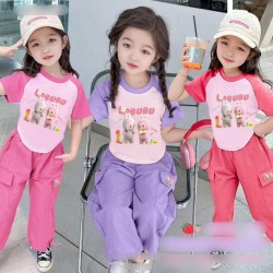 Rose L@bubu Top Set Cargo Pants