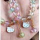Hell0 K1tty Rainbow Pastel Bracelet
