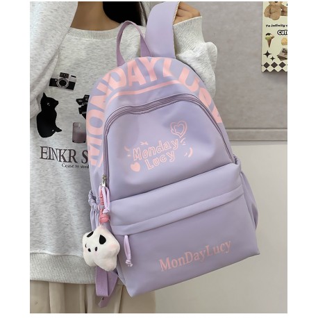 Purple Pink Monday Backpack
