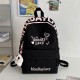 Black Pink Monday Backpack