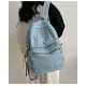 Blue Denim Backpack