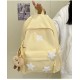 Yellow Three Stars Backpack