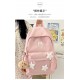 Pink Three Stars Backpack
