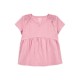 0shkosh Pink Smocked Shoulder Top