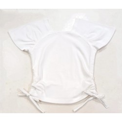 White Side Ribbon Top