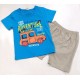 Blue Adventure T-Shirt Set Pants