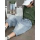 Push Denim Short Pants
