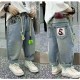Number 5 Denim Pants