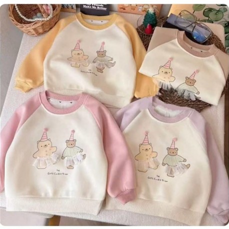3D Lil Pompom Tutu Bear Top