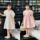 White Cotton Flower Lace Dress