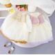 Cream Tweed Tutu Dress