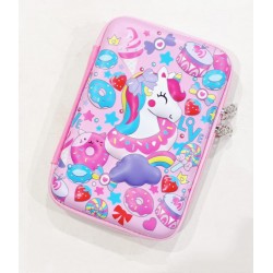 Unicorn Donuts Big Pencil Case