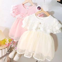 Pink Baby Lace Tutu Dress