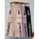 Black Three Ribbon Stripe Pants