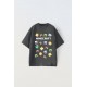 Zr Dark Grey Heads M1necraft T-shirt