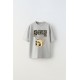 Zr Grey Bee M1necraft T-shirt
