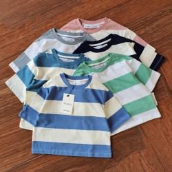 Pink Stripe Oversized T-Shirt