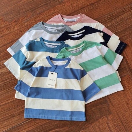 Navy Stripe Oversized T-Shirt