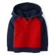 PL@ce Red Navy Sherpa Jacket