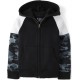 PL@ce Black White Army Sherpa Jacket