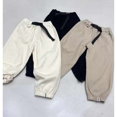 Brown Korean Style Jogger Pants