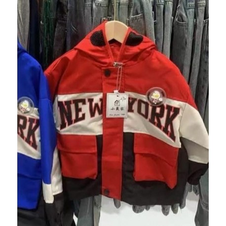 Red New York Ultraman Jacket