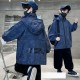 Blue Deep Sea Colours Jacket