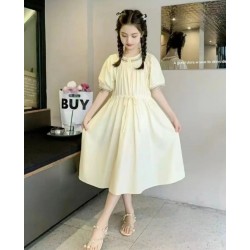 Cream Cotton Dress