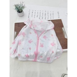 Pink Bunny Wind Breaker Jacket
