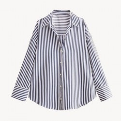 Zr Purple Stripe Long Sleeve Shirt