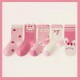 Pink Rabbit Winter Socks
