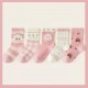 Soft Pink Rabbit Winter Socks