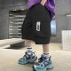 1998 Black Cargo Short Pants
