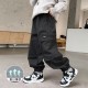 Black Cargo Jogger Pants