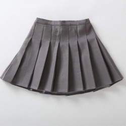 Grey Pleated Skort