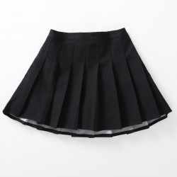 Black Pleated Skort