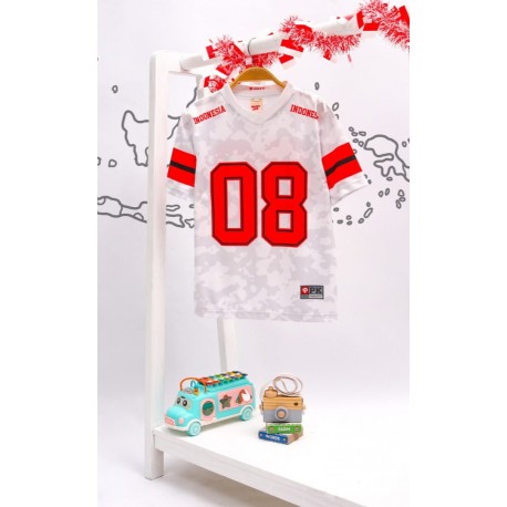 White Indonesia Jersey 08