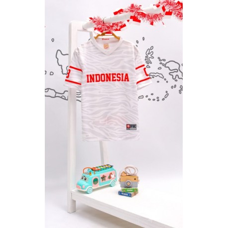 White Indonesia Jersey