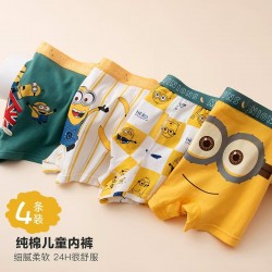 4pcs M1nion Boxers Underwear