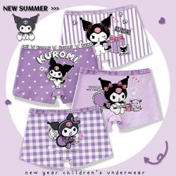 4pcs Purple Kur0mi Boxers Underwear
