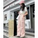 Pink Basic Cargo Pants A