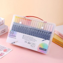 Dual Tip Brush Markers (60pc)