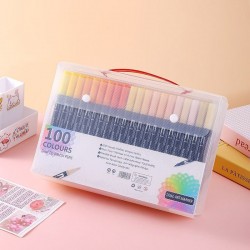 Dual Tip Brush Markers (100pc)