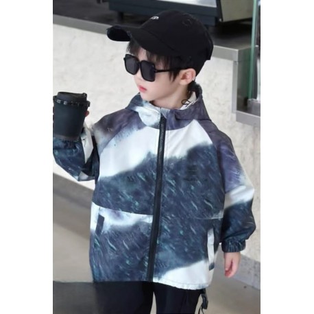 Green Rainy Skies Jacket
