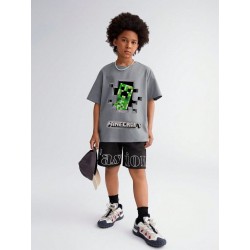 Zr Light Grey M1necraft T-shirt