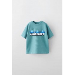 Zr Blue M1necraft T-shirt